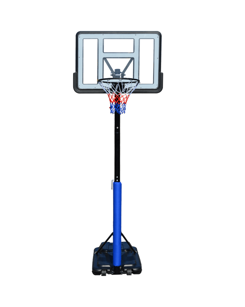 10 FT Adjustable Portable Basketball Hoop – Shatterproof Backboard, 44" Size, All - Weather System | SKU 1113617 - with | Sold by Uncle Wiener's Wholesale