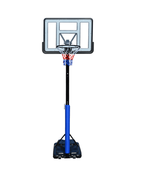 10 FT Adjustable Portable Basketball Hoop – Shatterproof Backboard, 44" Size, All - Weather System | SKU 1113617 - with | Sold by Uncle Wiener's Wholesale