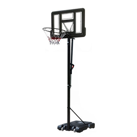 10 FT Adjustable Portable Basketball Hoop – Shatterproof Backboard, 44" Size, All - Weather System | SKU 1113617 - with | Sold by Uncle Wiener's Wholesale