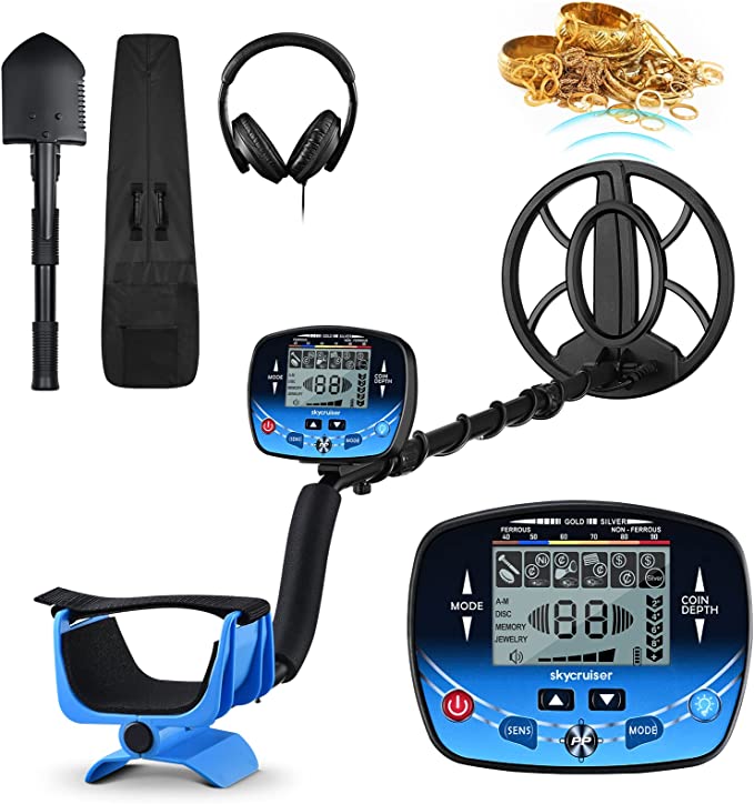 10" Metal Detector – 5 Detection Modes, Waterproof Coil & Included Headphones | Model TX910 - with | Sold by Uncle Wiener's Wholesale