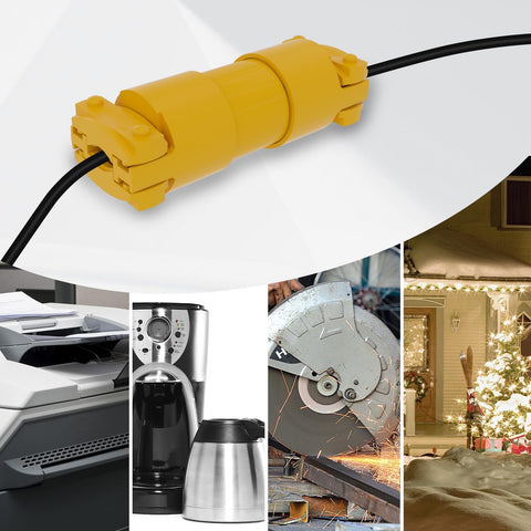 10 PCS Electrical Replacement Plug & Connector Set – NEMA 5 - 15P 81445123 - with | Sold by Uncle Wiener's Wholesale