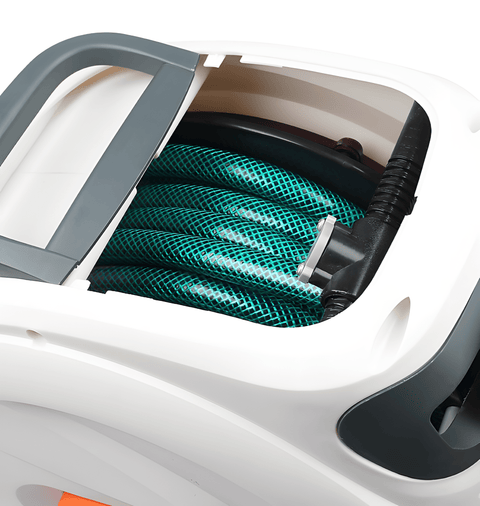 100 ft Retractable Water Hose Reel – 5/8" Wall - Mount with 180° Swivel – HS10021W - with | Sold by Uncle Wiener's Wholesale