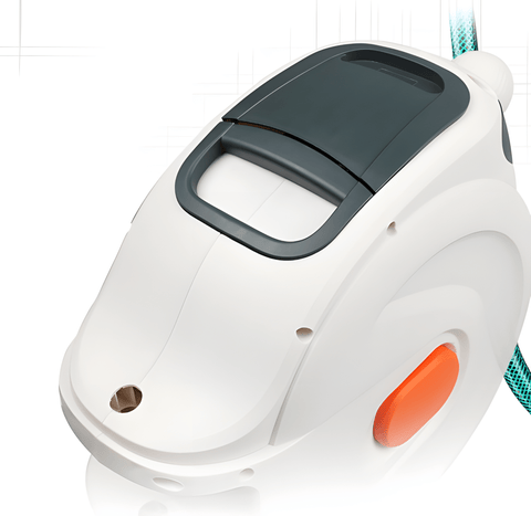 100 ft Retractable Water Hose Reel – 5/8" Wall - Mount with 180° Swivel – HS10021W - with | Sold by Uncle Wiener's Wholesale