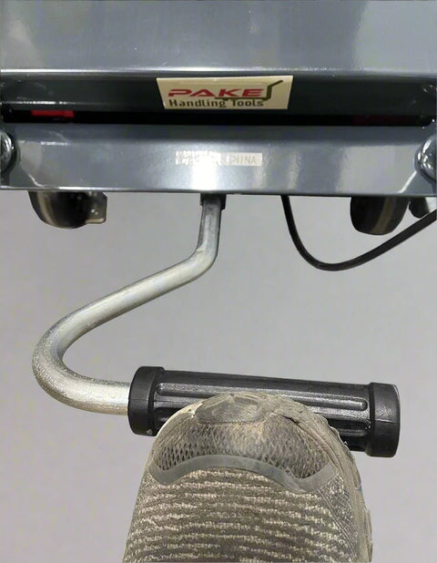 1000 lb Hydraulic Scissor Lift Table Cart – Red Steel, Mobile Platform, 34.5” Lift HLT1000S - Material Handling Equipment with | Sold by Uncle Wiener's Wholesale