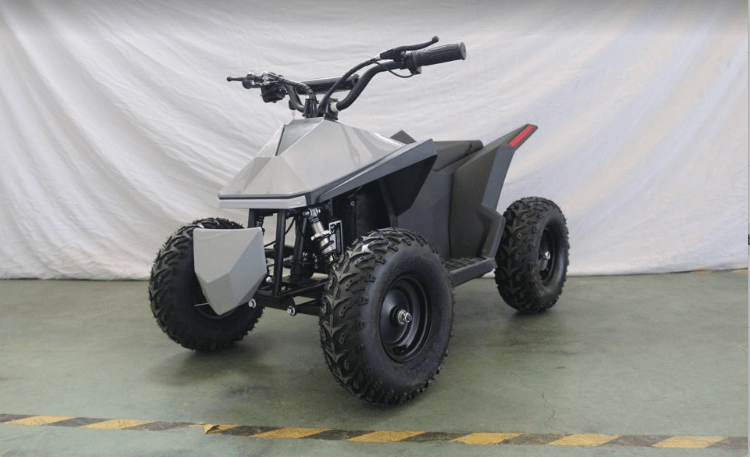 1000W Cyber Kids Electric ATV Ride - On – 36V Battery, Disc Brakes & 3 - Speed Modes - Electric Riding Vehicles with SILVER | Sold by Uncle Wiener's Wholesale