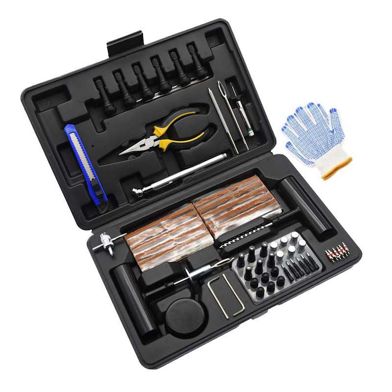 102 Piece Tire Plug Repair Tool Kit Heavy Duty Tubeless Tire Puncture Fix Set TPK0102 - with | Sold by Uncle Wiener's Wholesale