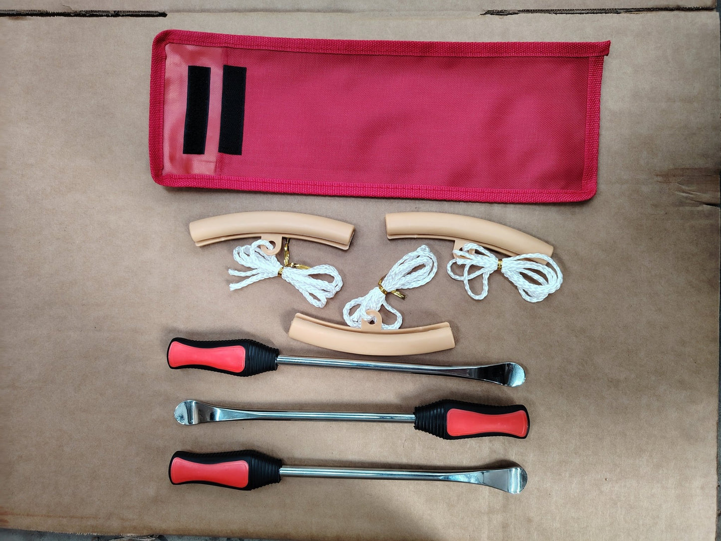 11.5" Steel Tire Levers Spoon Set Motorcycle Bicycle ATV Tire Changing Repair Tools STL0115 - with | Sold by Uncle Wiener's Wholesale