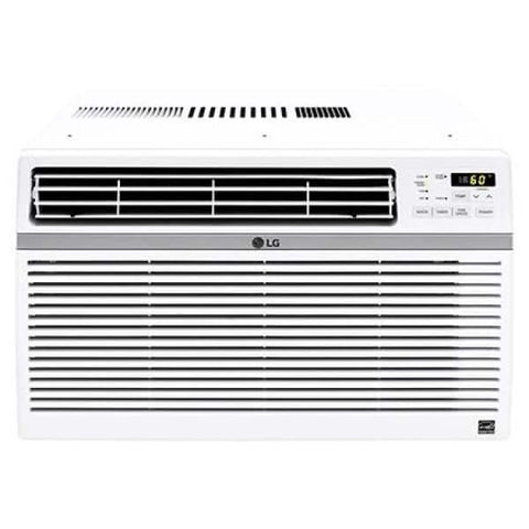 12,000 BTU 115 - Volt Window Air Conditioner LW1216ER Cools 550 Sq. Ft. with ENERGY STAR and Remote - with | Sold by Uncle Wiener's Wholesale