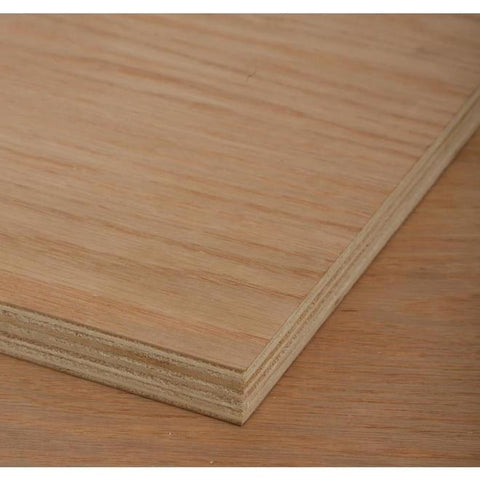 1/4" 3/8”, 1/2”, 3/4” 1" Pine Plywood Sheets – 4x8 FT Construction Grade | Tongue & Groove Options - with 1/2" Red Oak AAA Plywood | Sold by Uncle Wiener's Wholesale