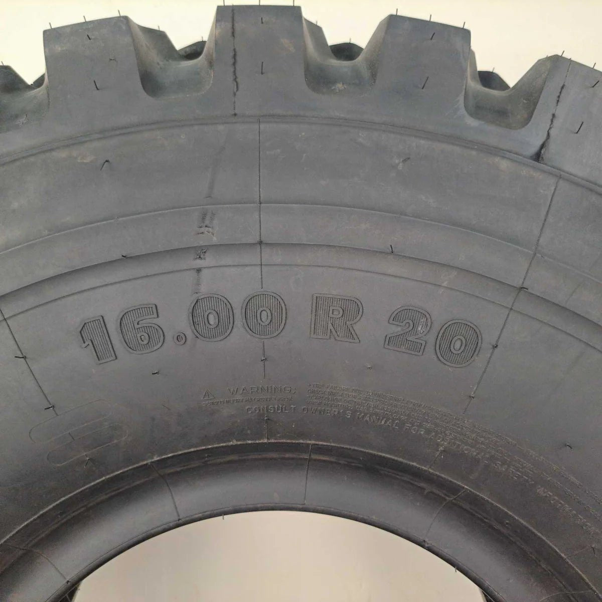 16.00R20 Michelin XZL Casings – Military Surplus Heavy - Duty All - Terrain Tire - with Grade B - 60% - 84% Tread | Sold by Uncle Wiener's Wholesale