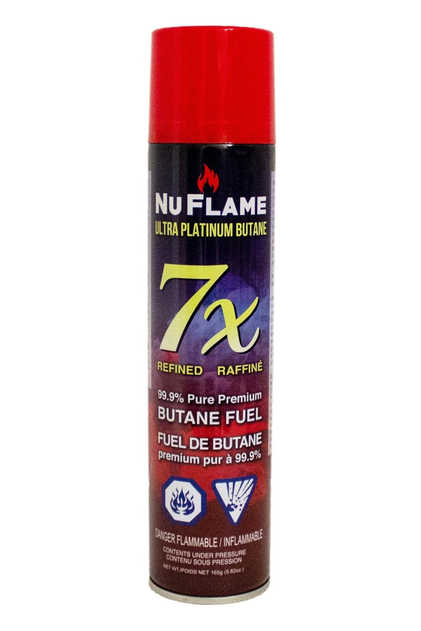 165 g Butane Gas Cartridge Fuel Canister for Portable Stove Torch Nuflame Ultra Platinum UF4985 - with | Sold by Uncle Wiener's Wholesale