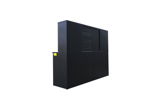 18 - Drawer 7 FT Workbench with Tool Cabinets – Heavy - Duty Steel Construction - with Red 18 - Drawer 7 FT | Sold by Uncle Wiener's Wholesale