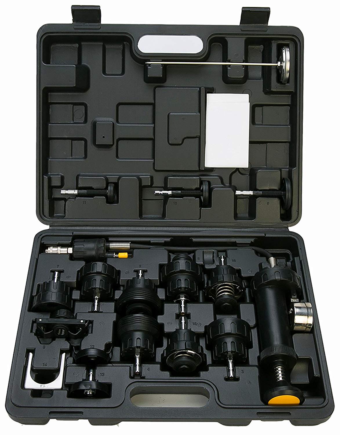 18 - Pc Universal Radiator Pressure & Cooling System Leak Tester Kit – A4008 - with | Sold by Uncle Wiener's Wholesale