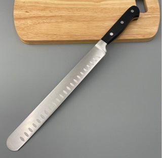 12 Inch Stainless Steel Slicing Carving Knife – S1317 with ergonomic handle and sharp blade for brisket, turkey, and roasts