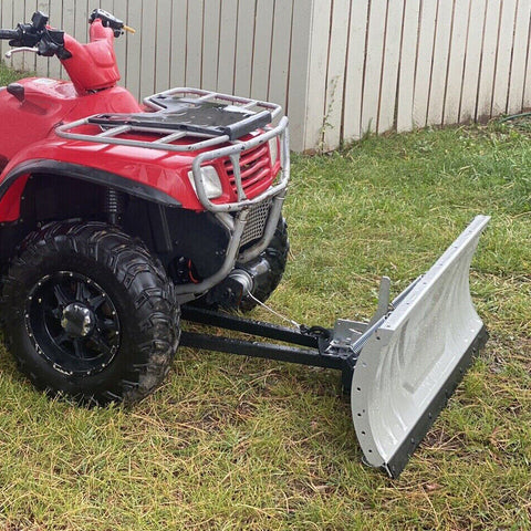 Universal ATV Snow Plow – 48" Adjustable Steel Blade with Mounting Kit (Model 1215501)