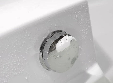 2 - Person Corner Whirlpool Tub – Hydrotherapy Spa, LED Lights, Heater TMB026 - Corner Spa Bathtub with | Sold by Uncle Wiener's Wholesale