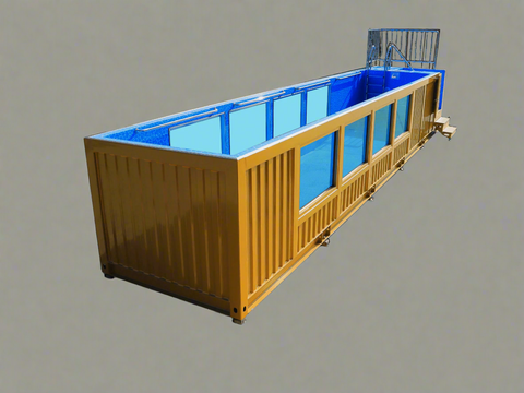 “Modern 20ft sea container pool in backyard with filtration system”
“Indoor 40ft shipping container swimming pool with viewing glass”
“Above-ground modular pool built from repurposed shipping container”