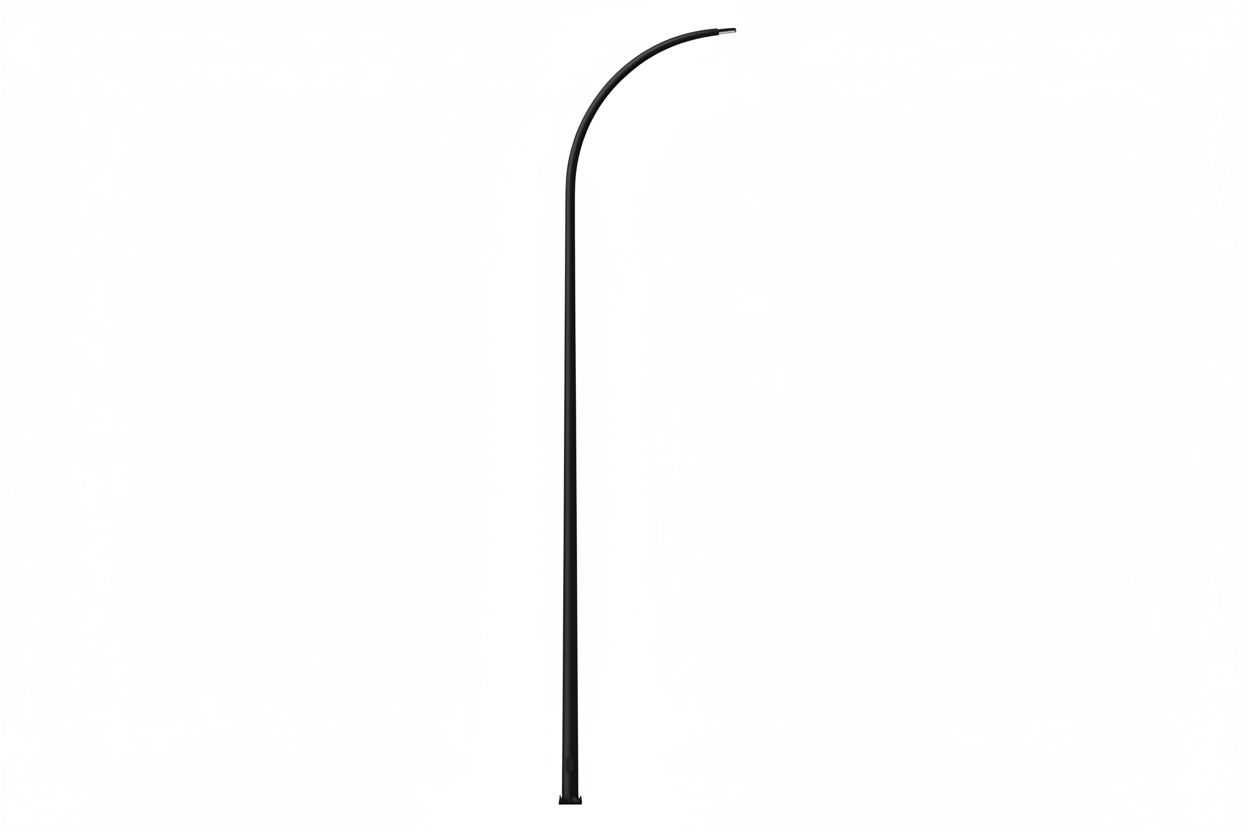 20 FT Light Tower / Light Pole / Light Post – Heavy - Duty Steel Construction LP20FT - with | Sold by Uncle Wiener's Wholesale