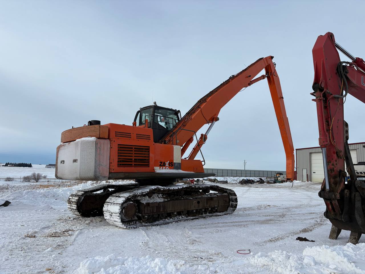 2008 Hitachi ZX450LC-3 VG Track Material Handler – Uncle Wiener's