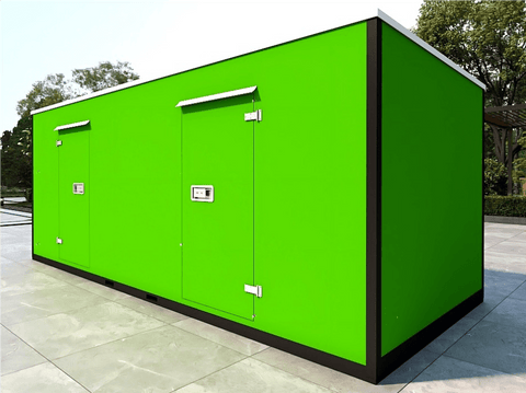 20FT Mobile Warehouses β Heavy - Duty Steel Storage Units - with Two Doors β No Partition | Sold by Uncle Wiener's Wholesale