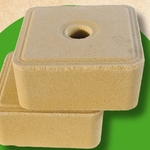 Brown Salt Block Mineral Lick for Cattle, Horses & Livestock – 5.5 lb & 11 lb Options