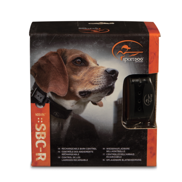SportDOG NoBark SBC-R Rechargeable Waterproof Bark Control Collar – Programmable Dog Training Collar