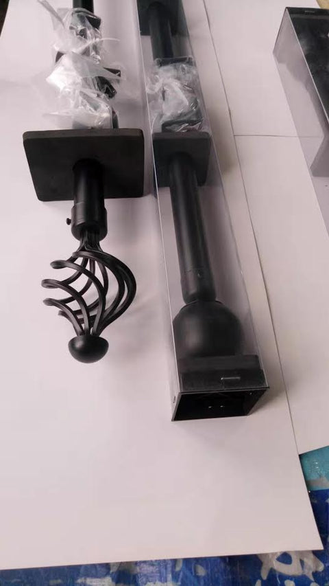 New No Measuring Curtain Rod