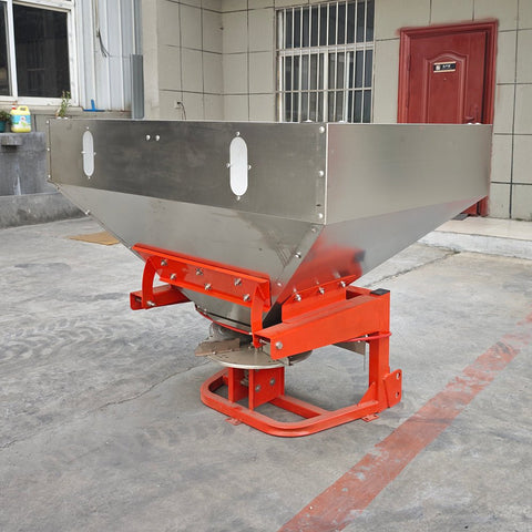 3 Point Hitch Salt Spreader β 500L Stainless Steel PTO Fertilizer & Sand Spreader | SKU 249051 - with | Sold by Uncle Wiener's Wholesale