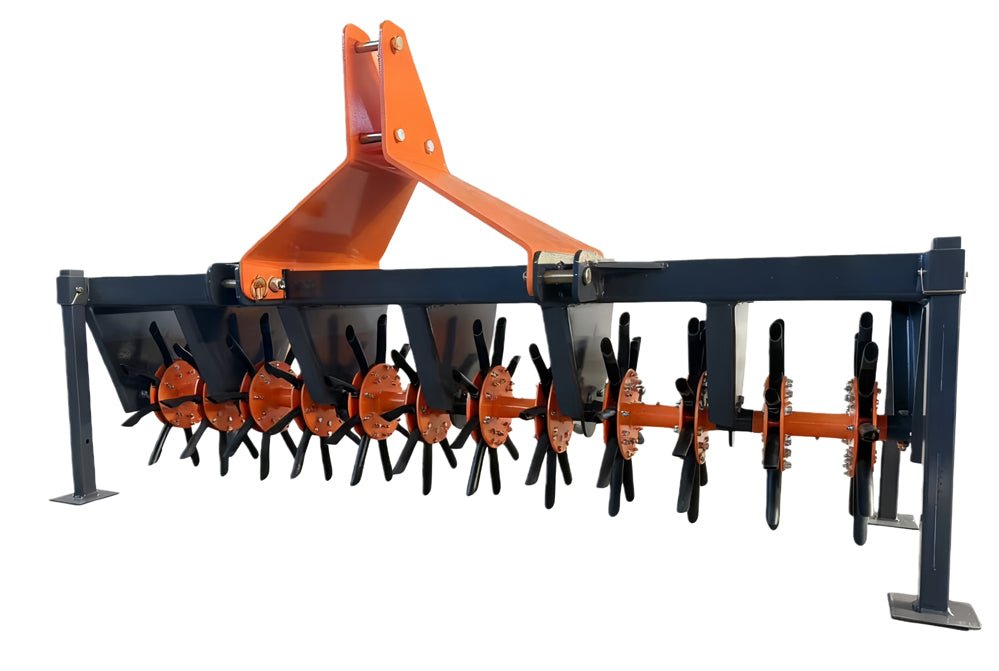 3 Point Turf Plugger Aerator 6ft Heavy Duty Tractor Attachment TPG60 - with | Sold by Uncle Wiener's Wholesale