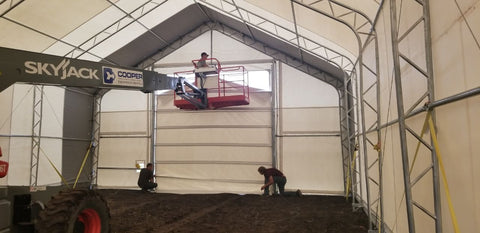 30′ WIDE DOUBLE TRUSS STORAGE BUILDINGS - with Standard 30X40X20 | Sold by Uncle Wiener's Wholesale