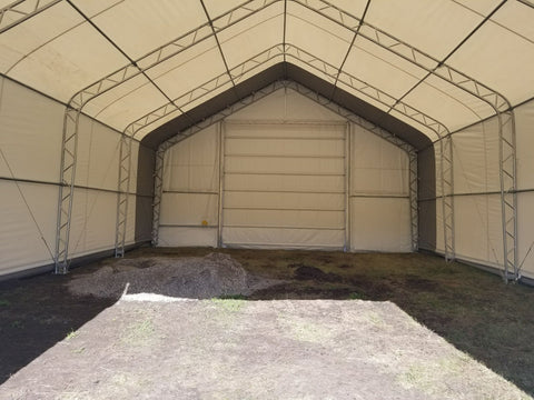 30′ WIDE DOUBLE TRUSS STORAGE BUILDINGS - with Standard 30X40X20 | Sold by Uncle Wiener's Wholesale