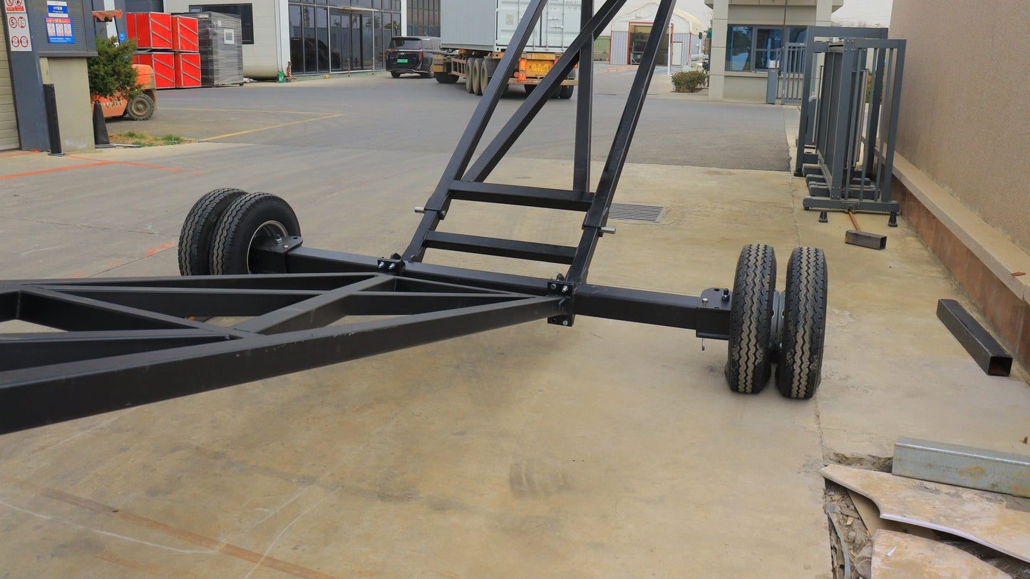 30 x 60 FT Heavy Duty Stacking Conveyor for Mining, Recycling, Aggregates SU25602 - with | Sold by Uncle Wiener's Wholesale