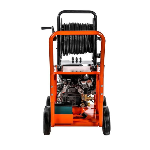 3600 PSI Sewer Jetting Machine – 14HP Kohler Engine, 200' Hose – SKU: TMGGWJ36 - with | Sold by Uncle Wiener's Wholesale