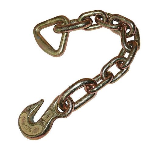 3/8" x 18" Chain Anchor Assembly 19,800 lb Breaking Strength for E-Track Cargo Tie-Down Systems EBHW008 - with | Sold by Uncle Wiener's Wholesale