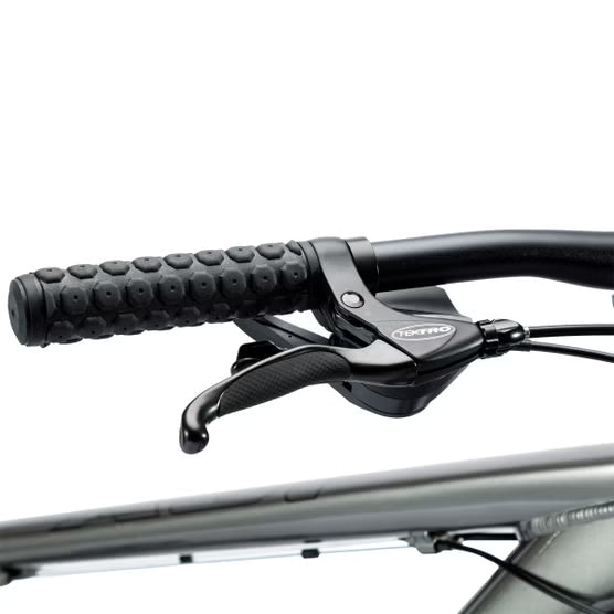 Northrock XCF Fat Tire Mountain Bike 26 Inch – Shimano CUES 10-Speed, Aluminum Frame, Disc Brakes, Anthracite
