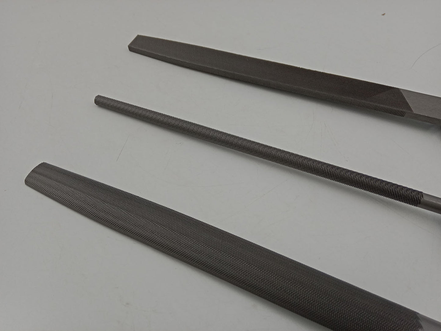 3pc Metal File Set 8" T12 Steel Hand File Kit Workshop Tools T0947 - with | Sold by Uncle Wiener's Wholesale