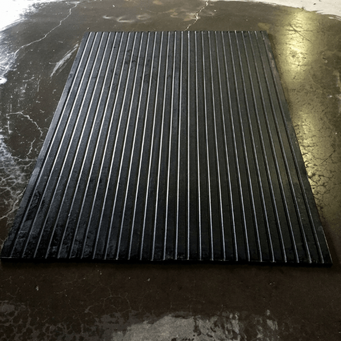 4' x 6' Heavy - Duty Rubber Floor Mat – Gym, Garage, Workshop & Horse Stall Flooring - Shelters & Garages with 3/8″ NON INTERLOCKING 4X6RM38 | Sold by Uncle Wiener's Wholesale