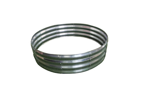 47" Round Metal Raised Garden Bed – Galvanized Steel Circular Planter for Vegetables & Flowers 929523 - with | Sold by Uncle Wiener's Wholesale
