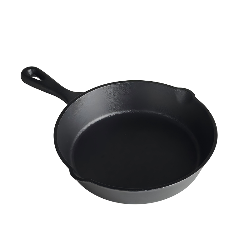 Mini Cast Iron Skillet 4" Pre-Seasoned Fry Pan 0.5 Quart CI4MINI