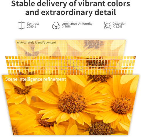 4K Projector with WiFi and Bluetooth, Native 1080P, Ultra - low Latency of 0.1S, 800 ANSI, AUTO Keystone & 50% Zoom, 300" Home Theater, NFLX/Ytb/Prime Video, Compatible iOS/Android/HDMI/Win/PS5/TV - with | Sold by Uncle Wiener's Wholesale