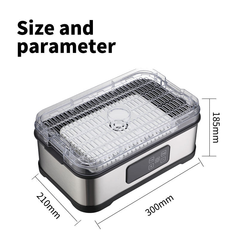 5 Tray Food Dehydrator 250W Digital Electric Fruit Meat Dryer GGJ300B - with | Sold by Uncle Wiener's Wholesale