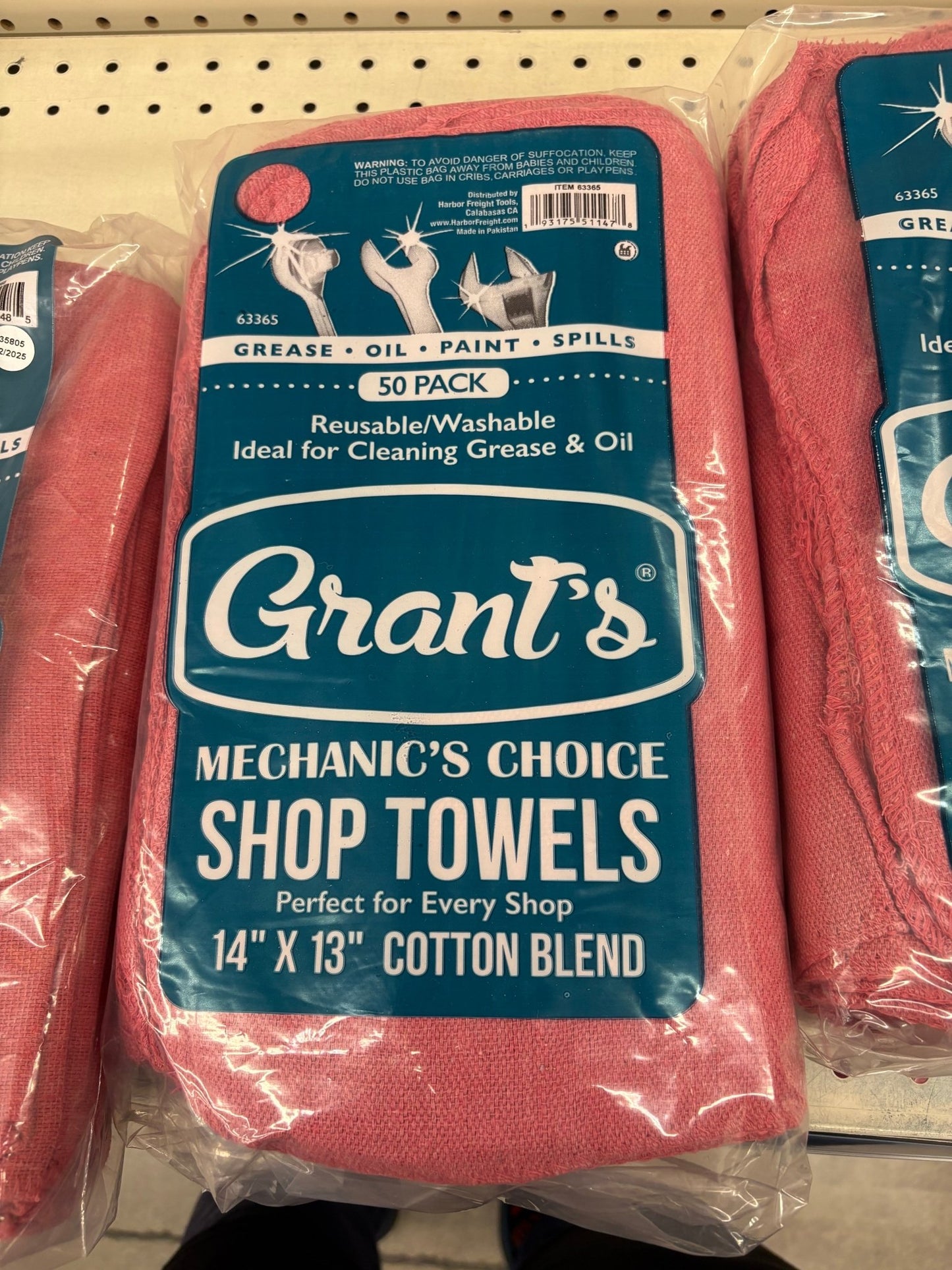 50 PCS Heavy - Duty Shop Towels 14" x 13" – YWK03 - with | Sold by Uncle Wiener's Wholesale