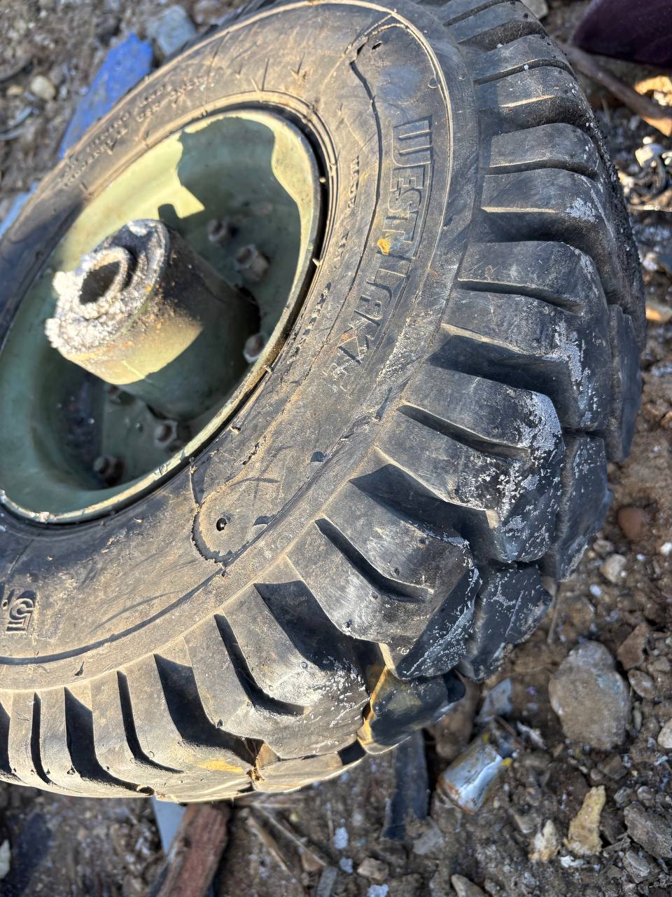 5.00 - 8 WestLake EDT 10PR TT Forklift Tire – Used 80–90% Tread WL508UT - with | Sold by Uncle Wiener's Wholesale