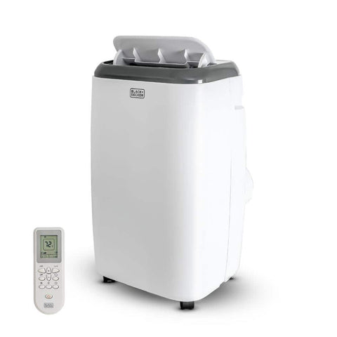 5000 BTU (DOE) Portable Air Conditioner Cools 350 sq. ft. without Heater with Dehumidifier with Remote in White - with | Sold by Uncle Wiener's Wholesale