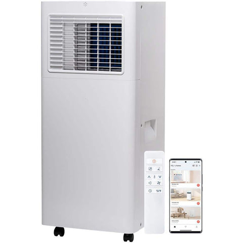 5,000 BTU Smart Portable Air Conditioner, Fan & Dehumidifier, 150 Sq. Ft., Ultra - Compact Design - with | Sold by Uncle Wiener's Wholesale