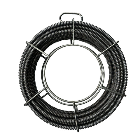 50FT x 1/2" Solid Core Sewer Cable – Heavy Duty Drain Cleaning Cable with 4 Cutters – SCC05012 - with | Sold by Uncle Wiener's Wholesale