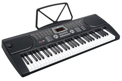 61 - Key Digital Piano Keyboard Set – Stand, Stool, Headphones & Mic MK2089 - with | Sold by Uncle Wiener's Wholesale