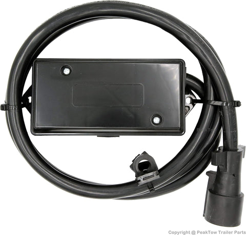 7 - Way Trailer Wiring Harness with Junction Box – 8FT, Weatherproof, RV - Standard, Heavy Duty TC78W - with | Sold by Uncle Wiener's Wholesale