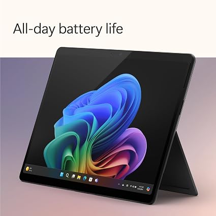 Microsoft Surface Pro 11th Edition Copilot+ PC – 13" OLED Touchscreen, Snapdragon X Elite 12-Core, 16GB RAM, 256GB SSD
