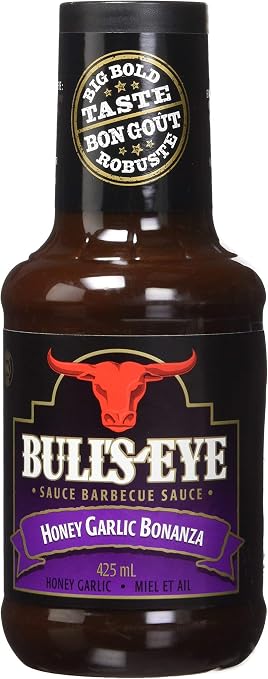 Bull’s-Eye BBQ Sauce 425mL – Assorted Flavours Barbecue Sauce for Grilling, Marinades, Glazing & Dipping
